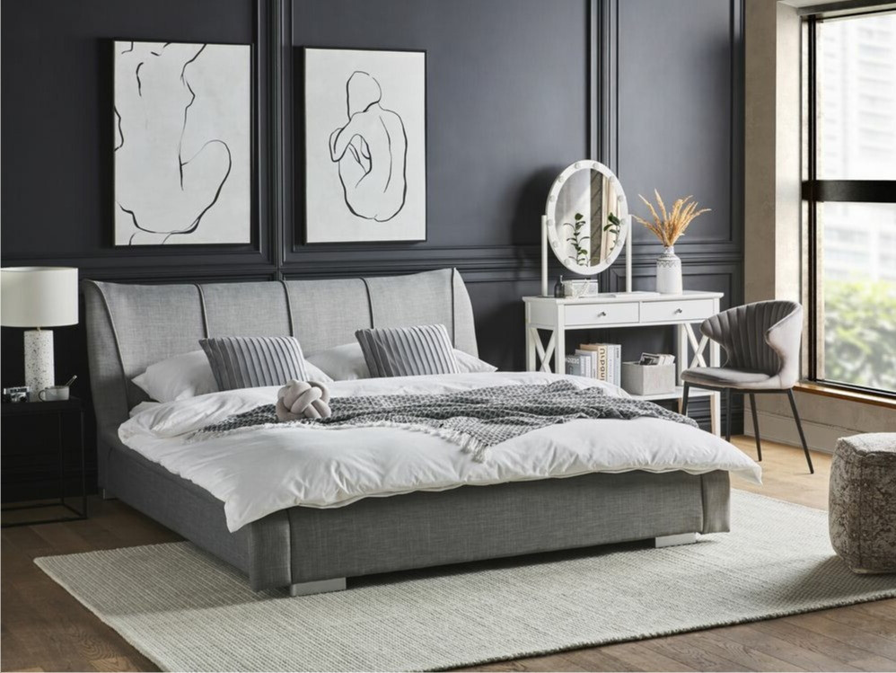 Krevet Berwyn 729 (Sivo)