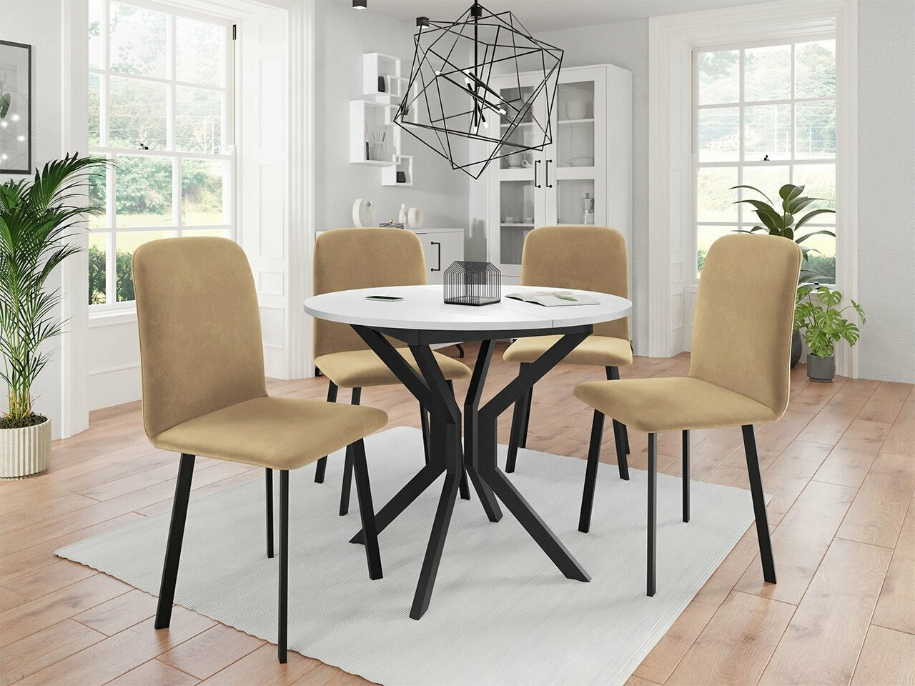 Stolica Edmond 115 (Amor Velvet 4302)