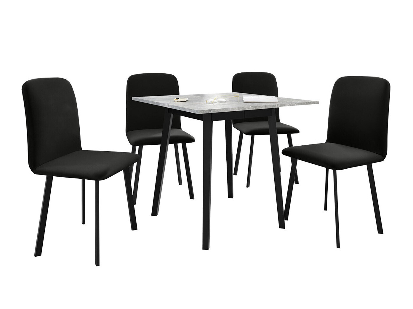 Trpezarijski set Edmond 116 (Amor Velvet 4322)