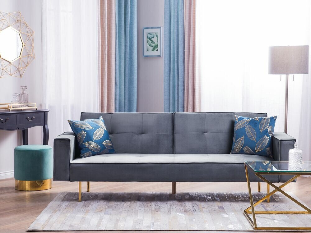 Sofa na razvlačenje Berwyn 749 (Sivo)
