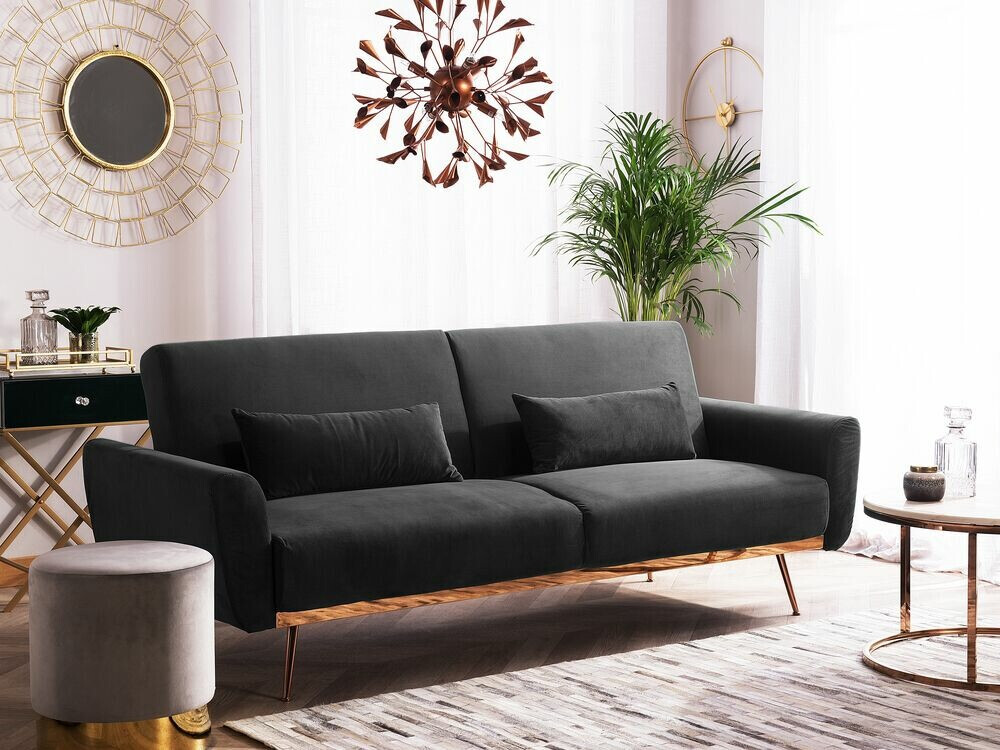 Sofa na razvlačenje Berwyn 750 (Crno)