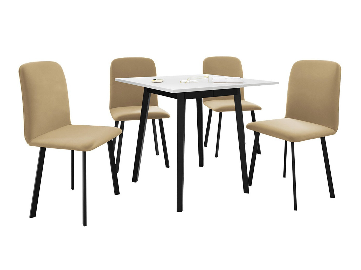Trpezarijski set Edmond 116 (Amor Velvet 4302)