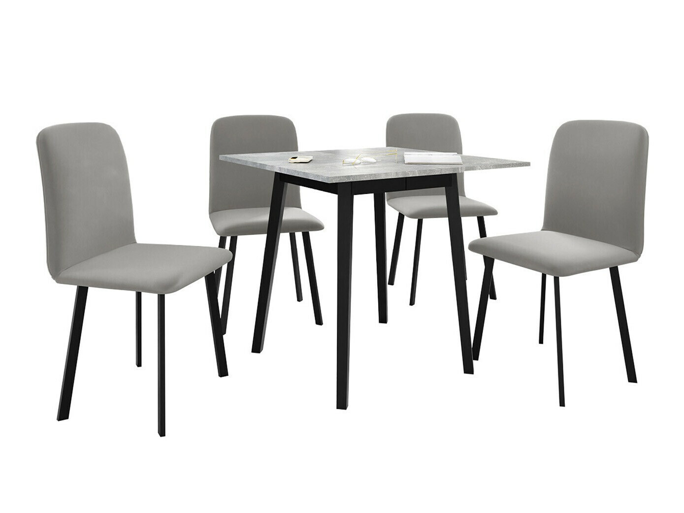 Trpezarijski set Edmond 116 (Amor Velvet 4318)