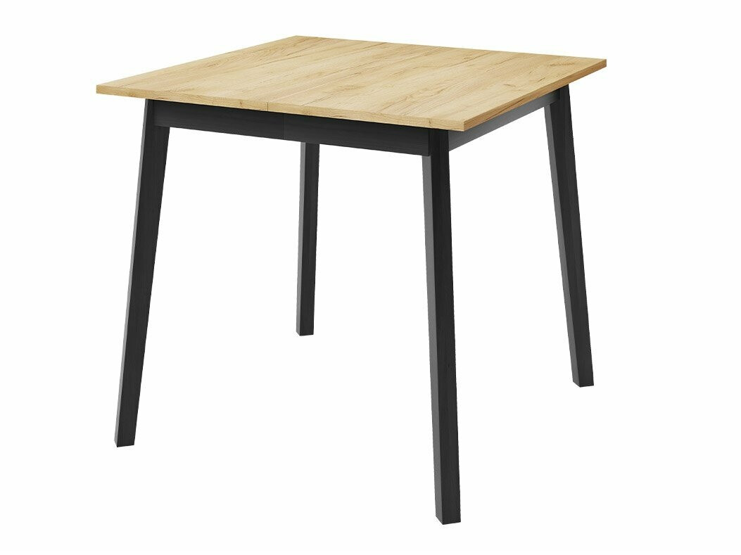 Trpezarijski set Edmond 116 (Zanatski zlatni hrast + Crno)