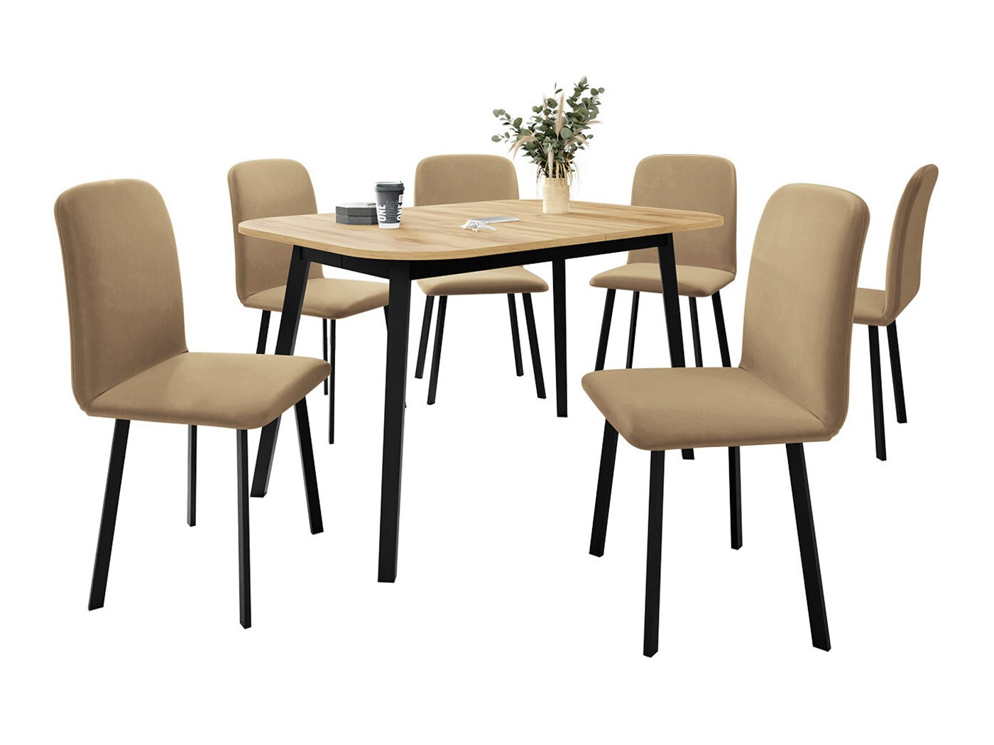Trpezarijski set Edmond 117 (Amor Velvet 4302)