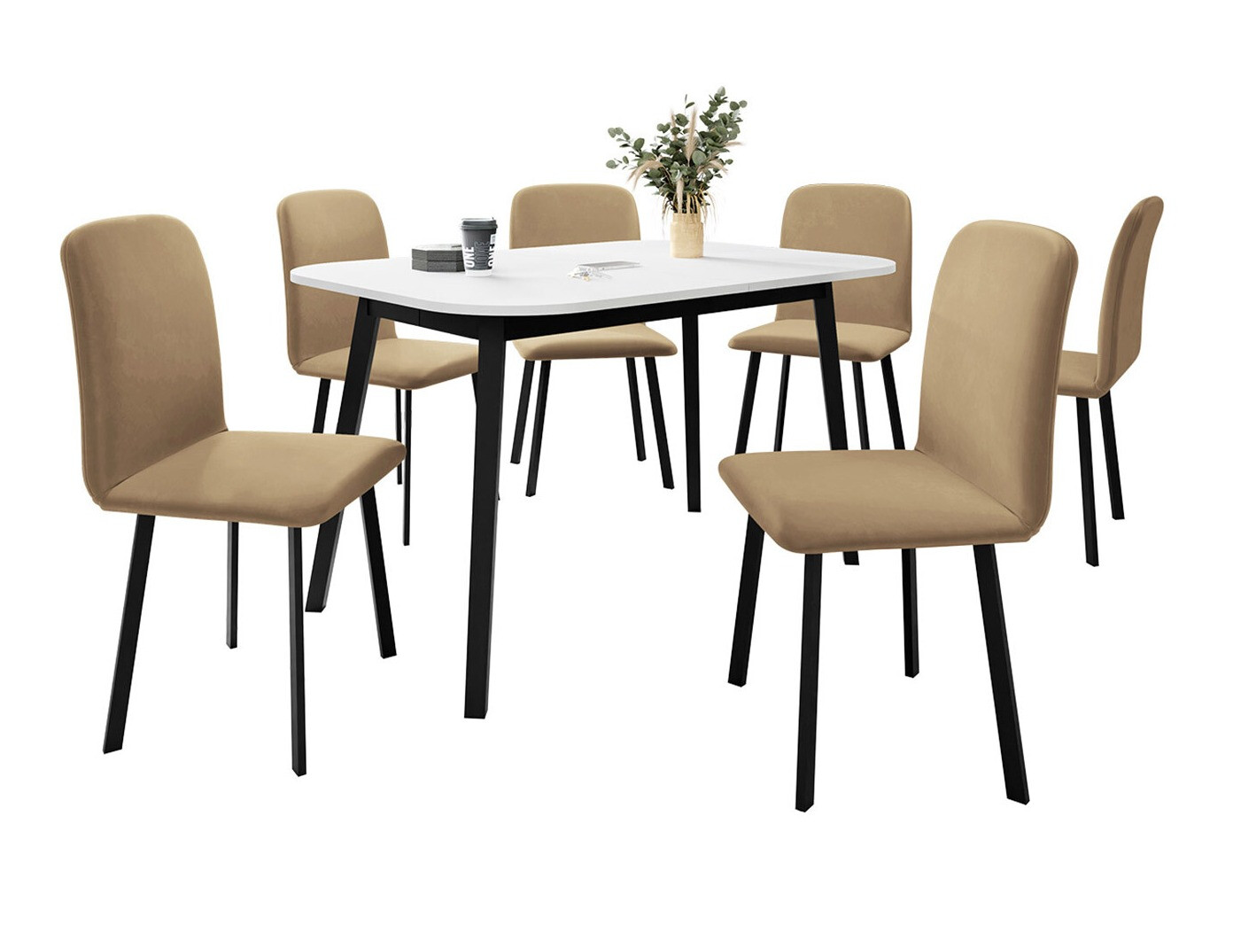Trpezarijski set Edmond 117 (Amor Velvet 4302)