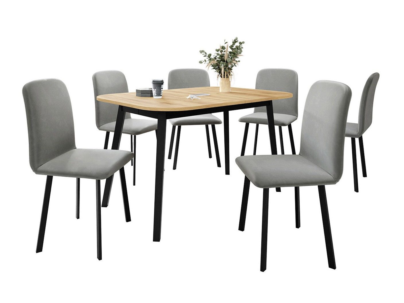 Trpezarijski set Edmond 117 (Amor Velvet 4318)