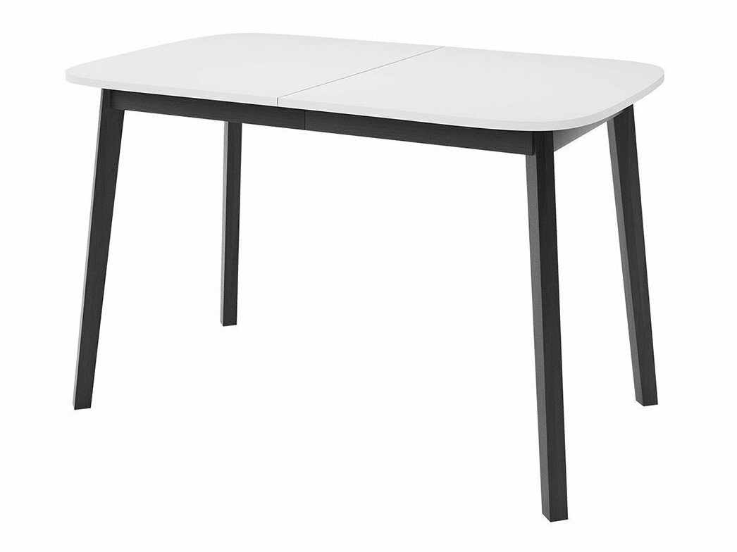 Trpezarijski set Edmond 117 (Belo + Crno)