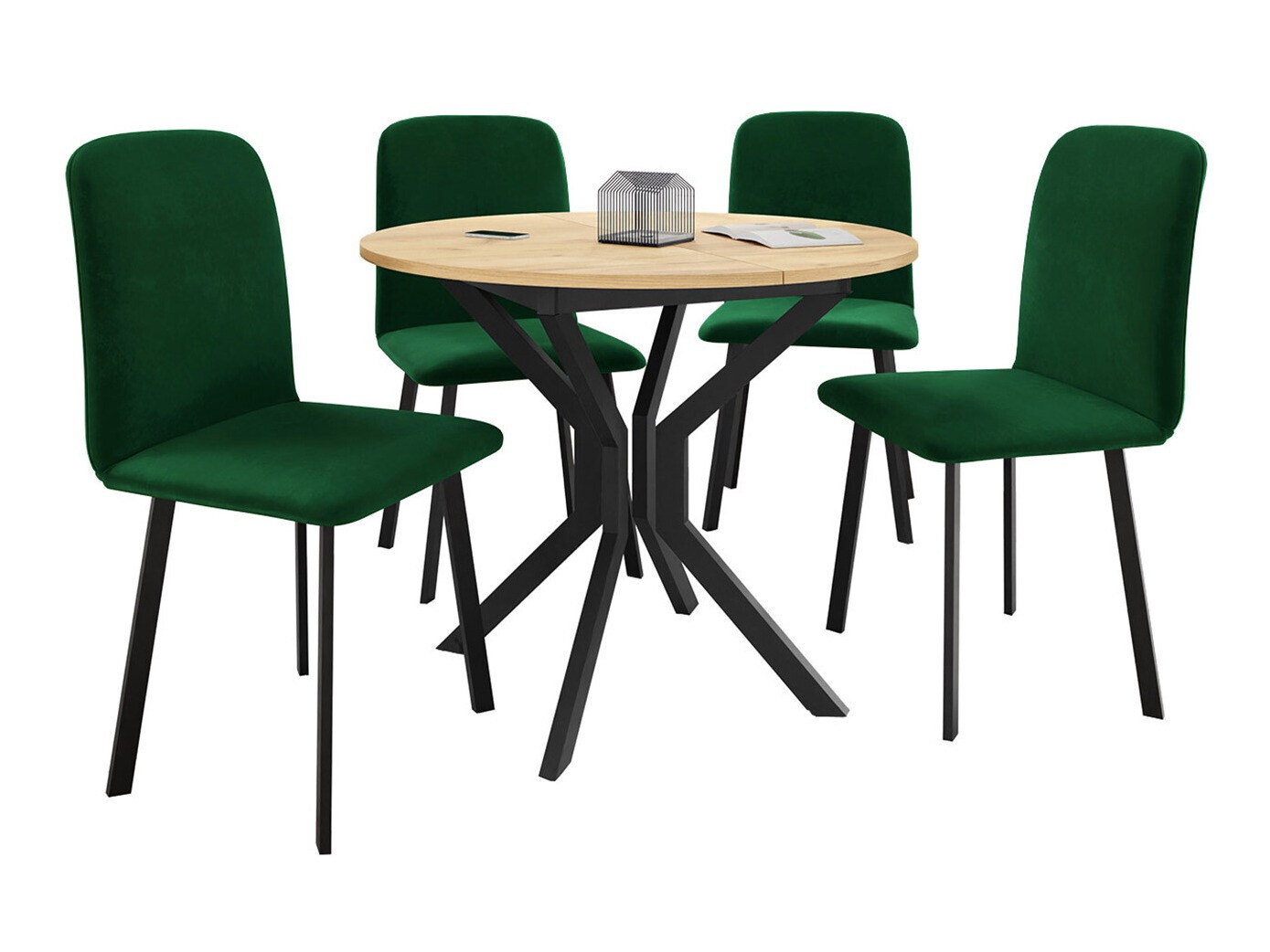 Trpezarijski set Edmond 118 (Amor Velvet 4311)