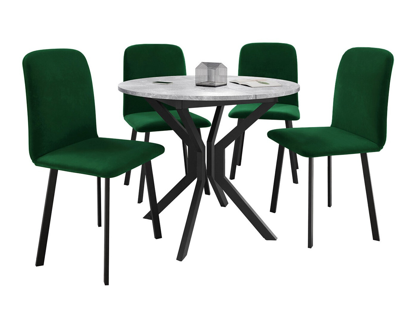 Trpezarijski set Edmond 118 (Amor Velvet 4311)