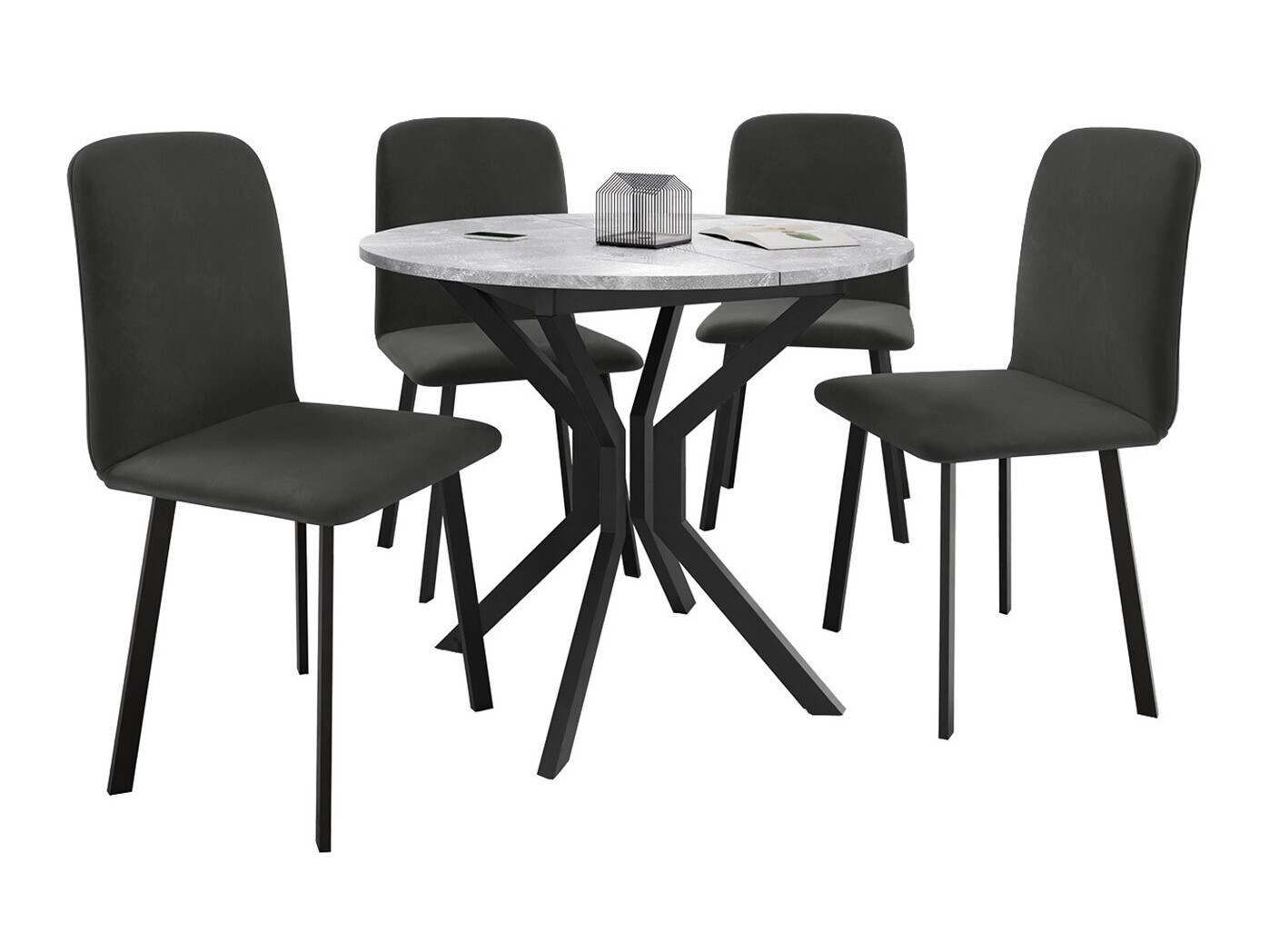 Trpezarijski set Edmond 118 (Amor Velvet 4321)