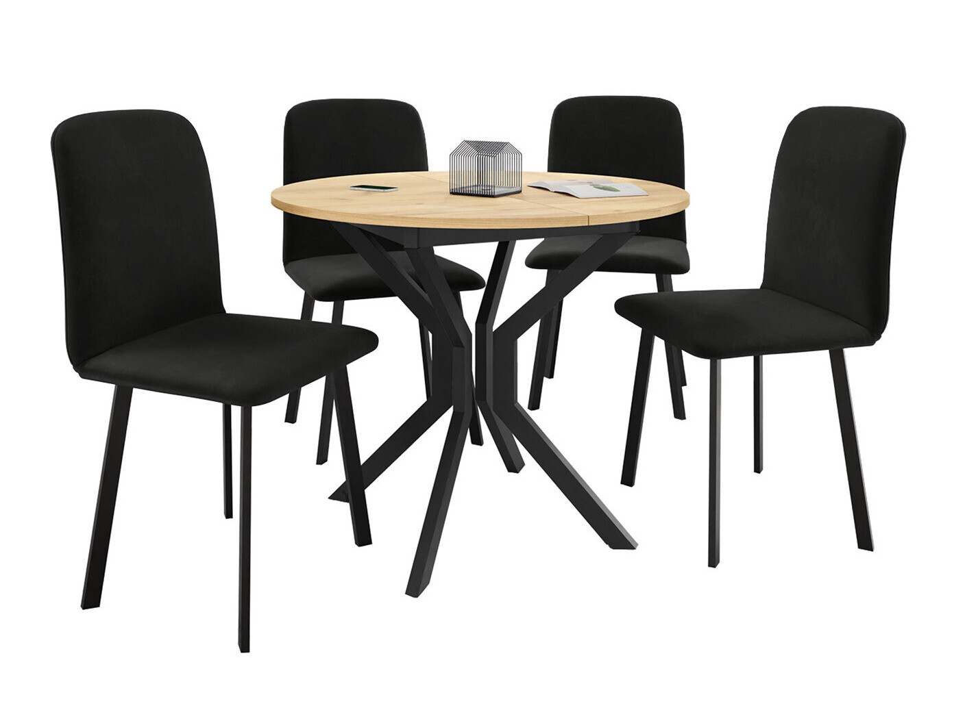 Trpezarijski set Edmond 118 (Amor Velvet 4322)