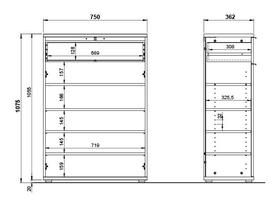 Cipelarnik Soliru 101 (Belo)