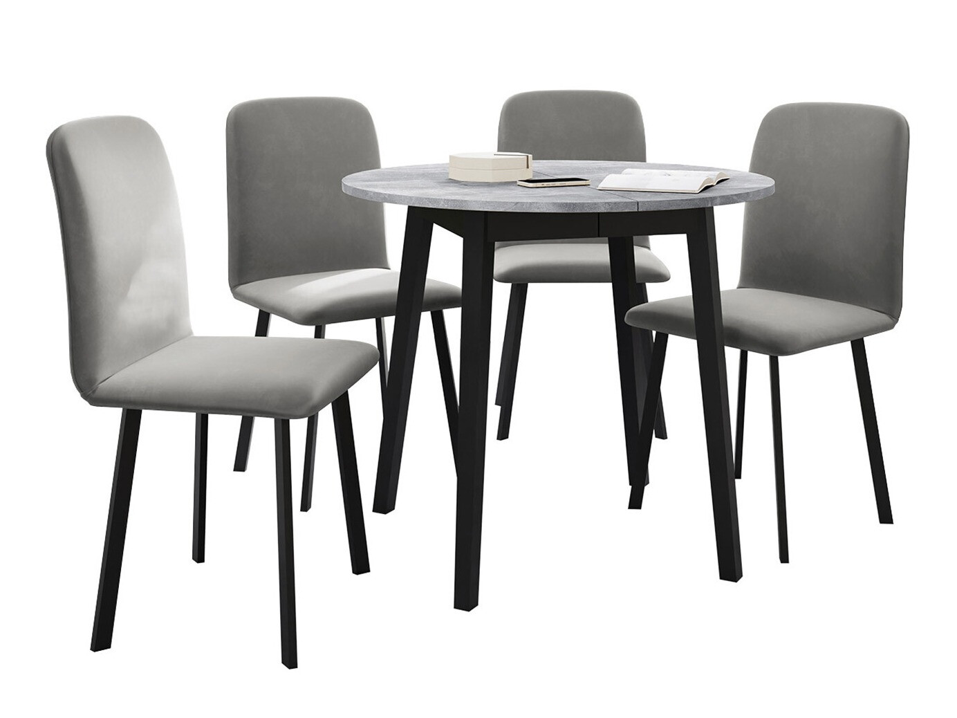 Trpezarijski set Edmond 119 (Amor Velvet 4318)