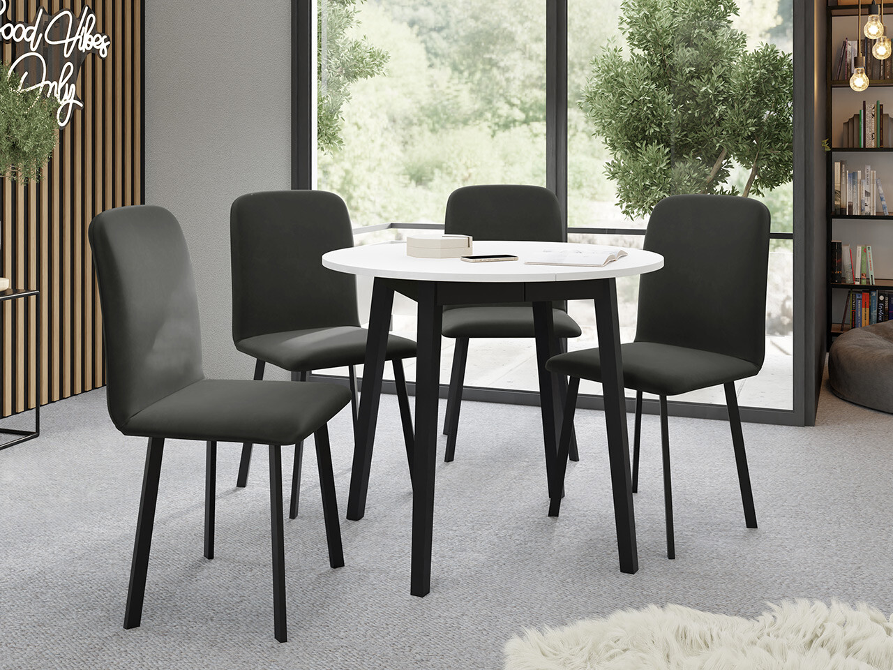 Trpezarijski set Edmond 119 (Amor Velvet 4321)