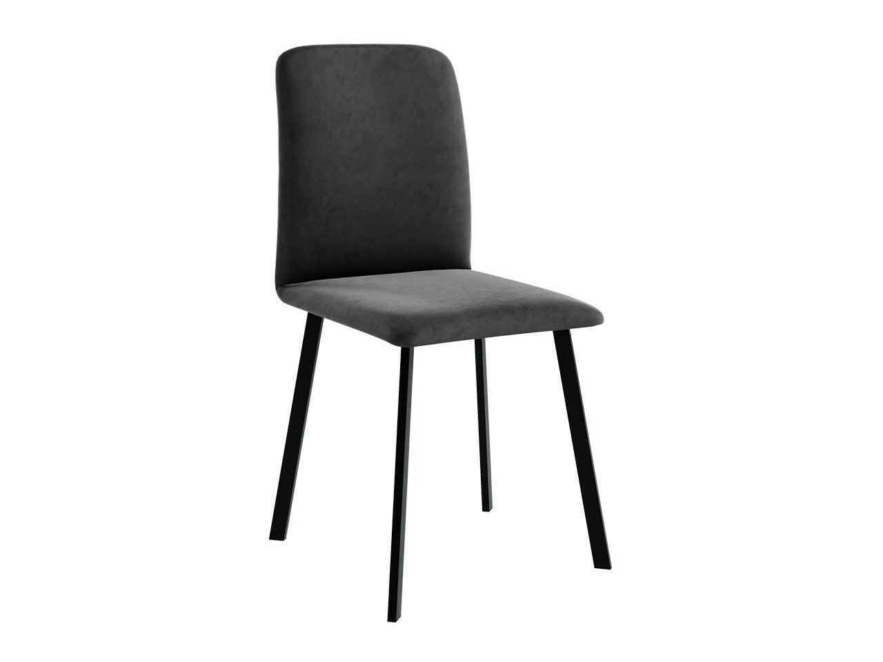 Trpezarijski set Edmond 119 (Sivi mermer + Crno)