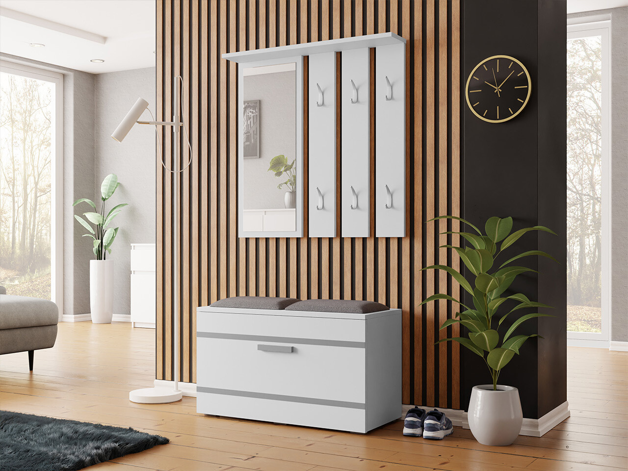 Set za hodnik Mandeville 103 (Belo)