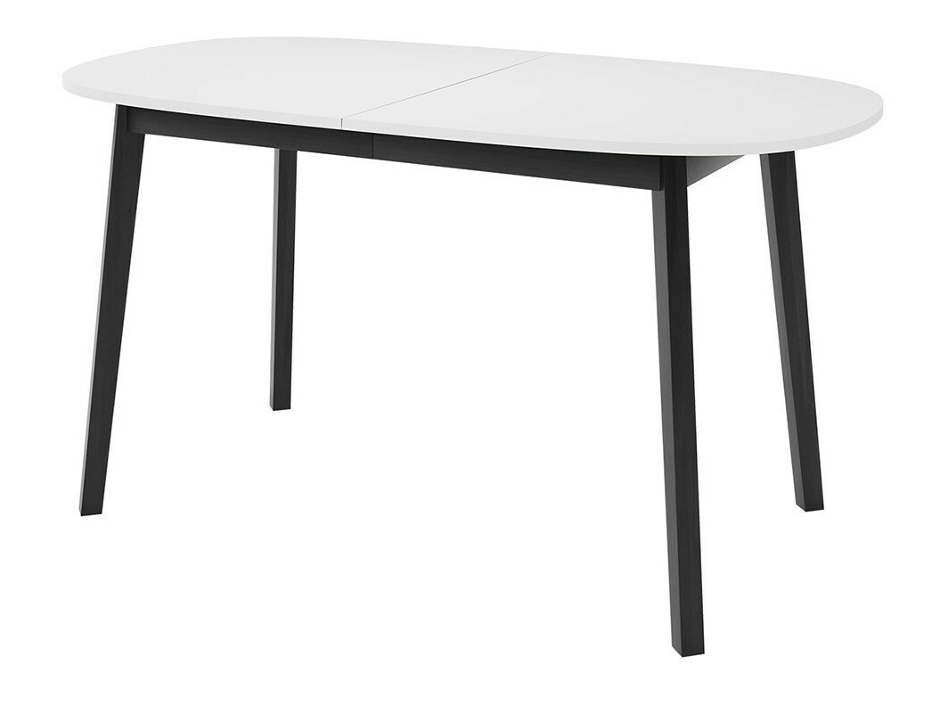 Trpezarijski set Edmond 121 (Belo + Crno)