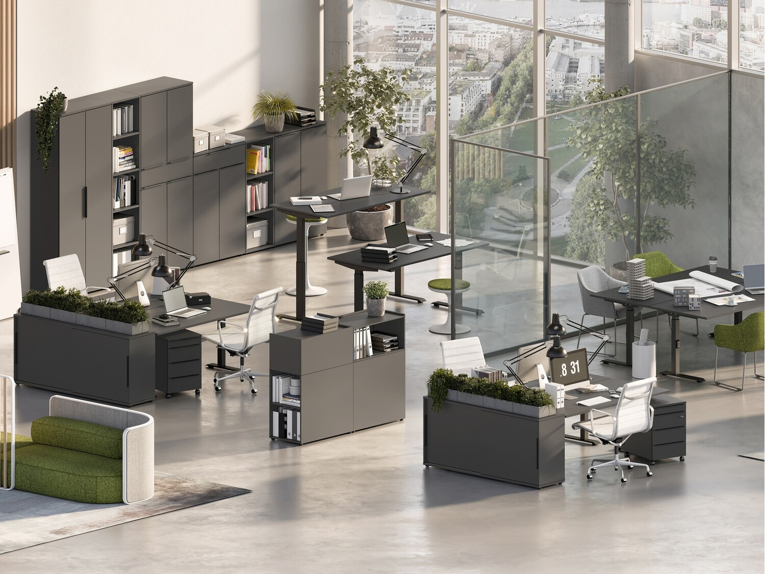 Ormarić Feltoru 104 (Graphite)