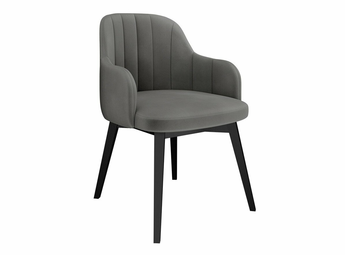 Trpezarijski set Racine 128 (Sjajno belo + Crna visoki sjaj)