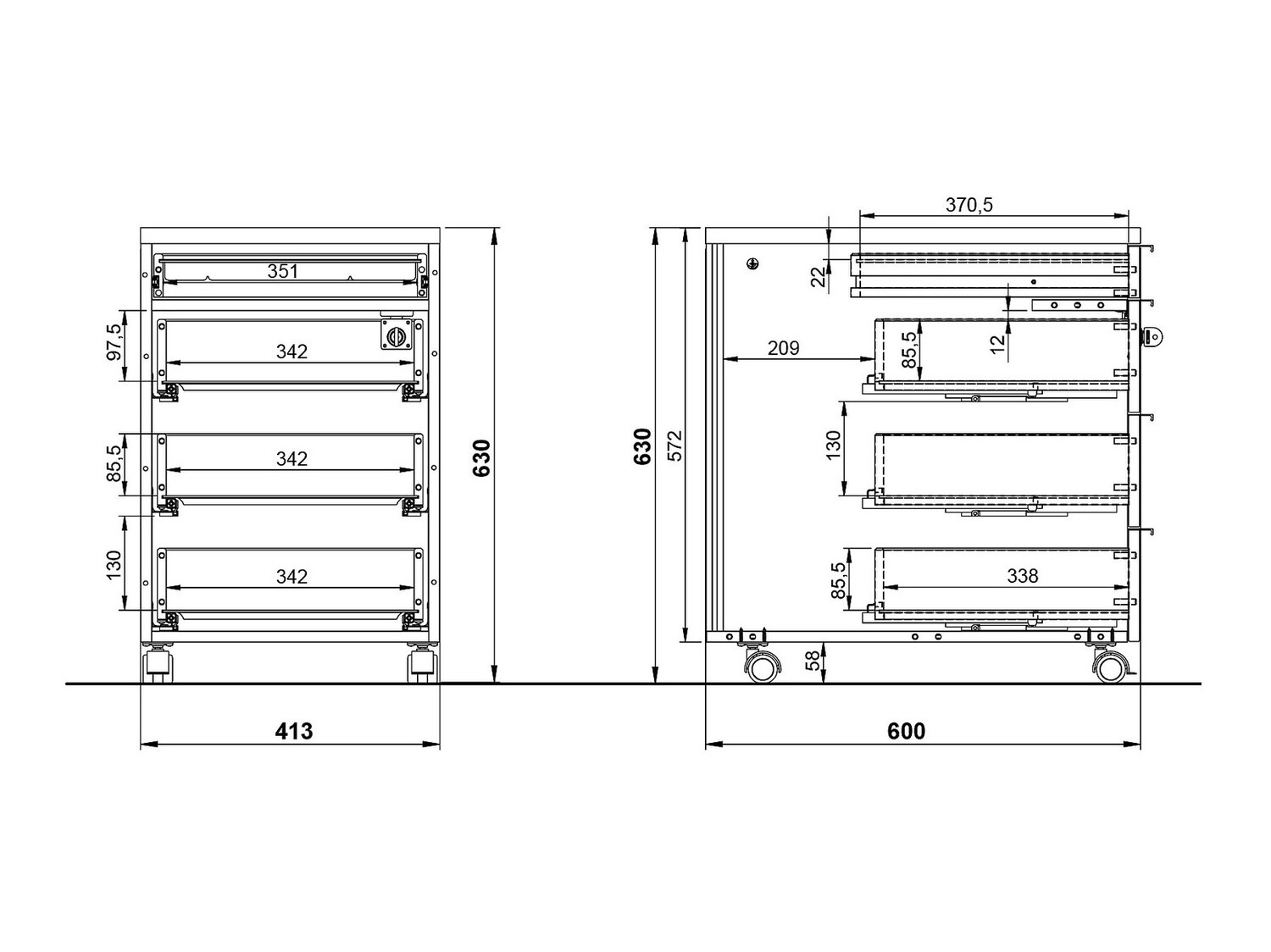 Fiokar Feltoru 106 (Graphite)