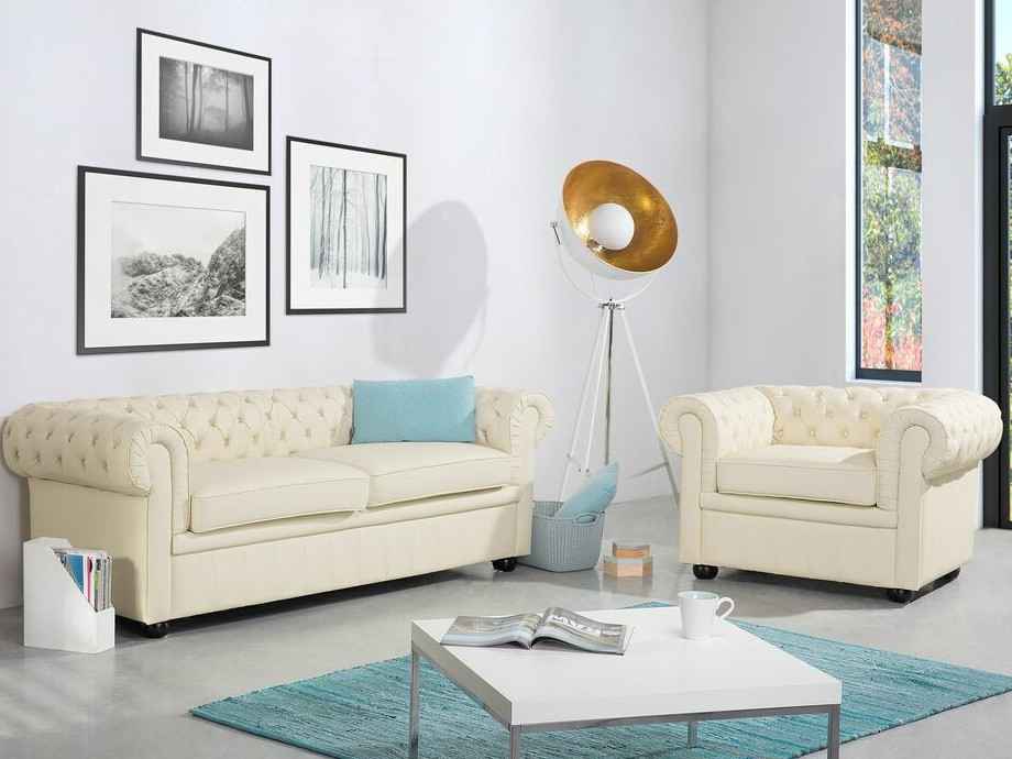 Česterfild sofa Berwyn 832 (Krem)