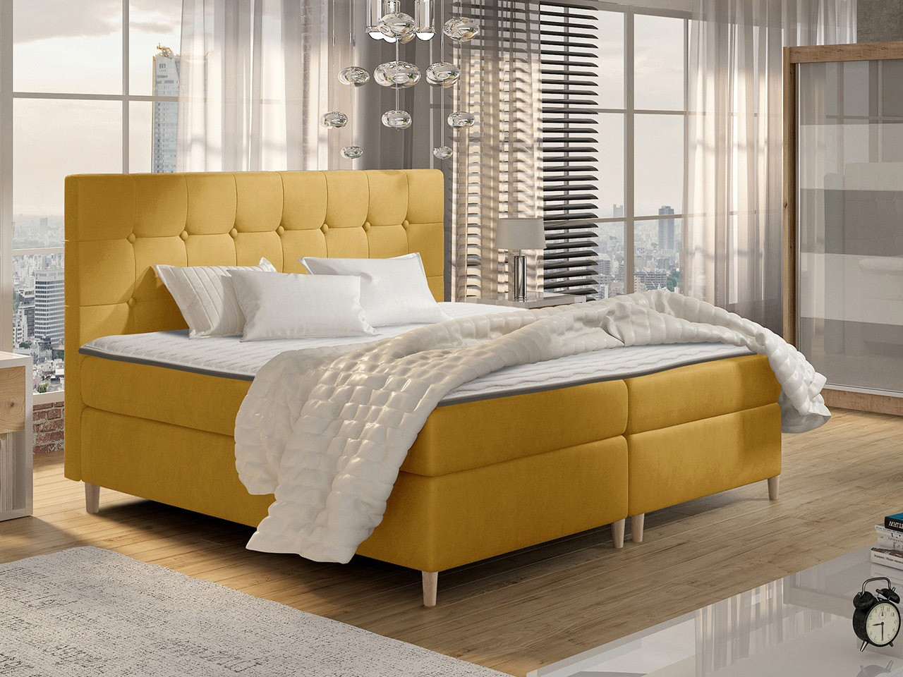 Boxspring krevet Baltimore 130 (Magic Velvet 2215)