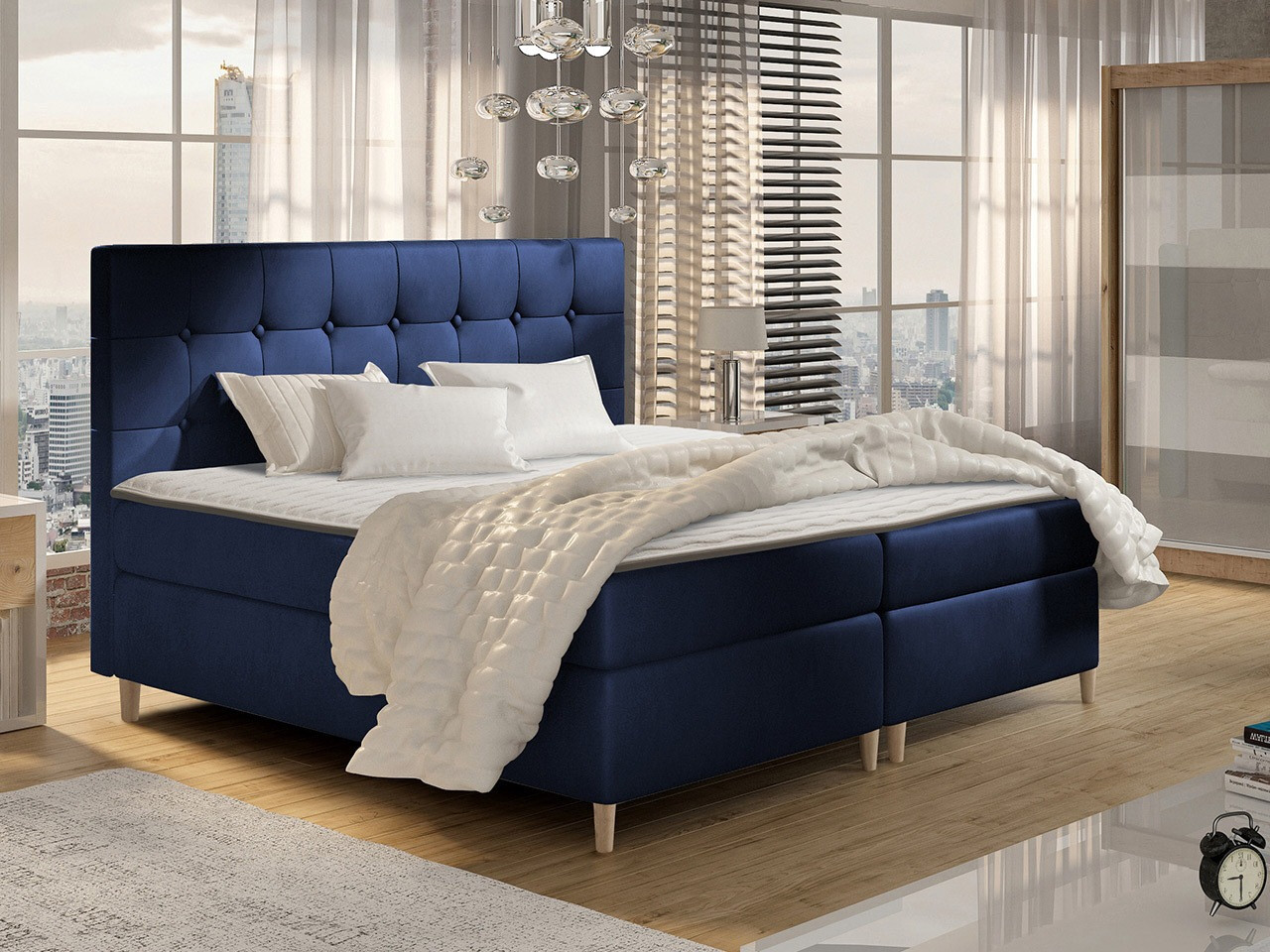 Boxspring krevet Caseus (Magic Velvet 2216)