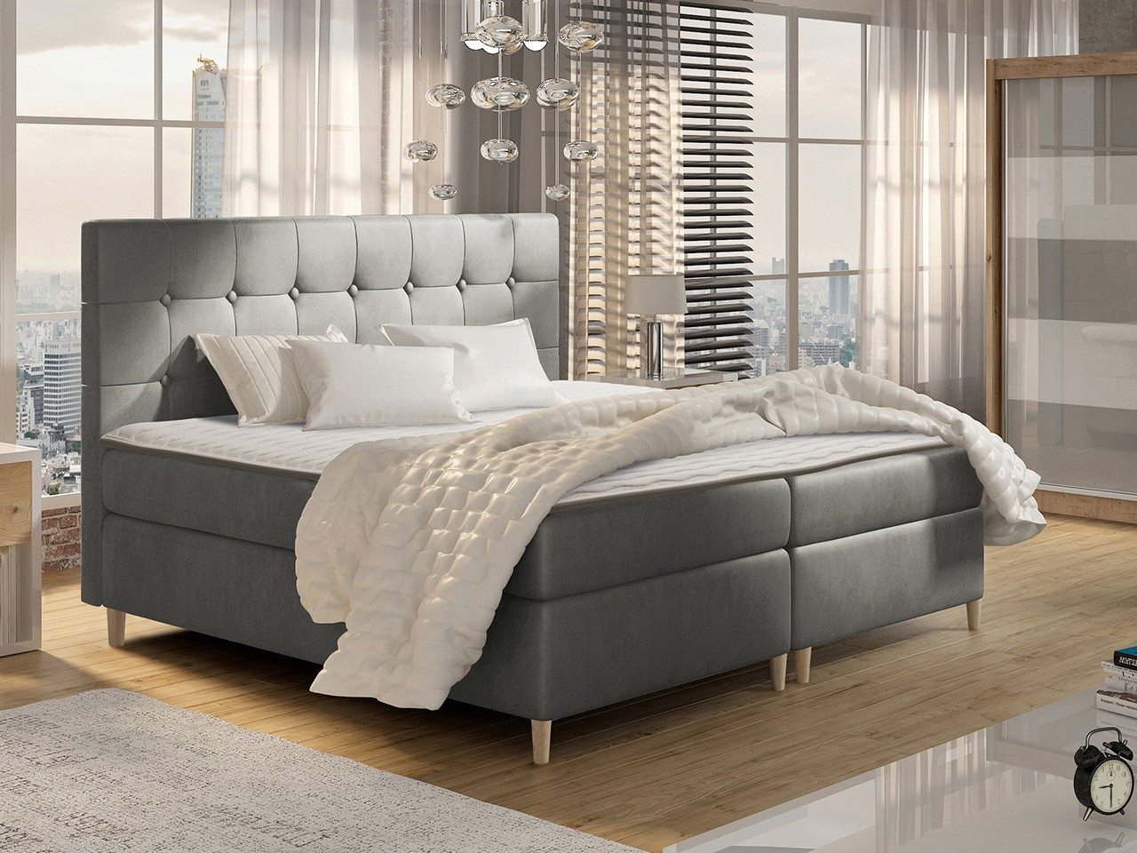 Boxspring krevet Caseus (Magic Velvet 2217)