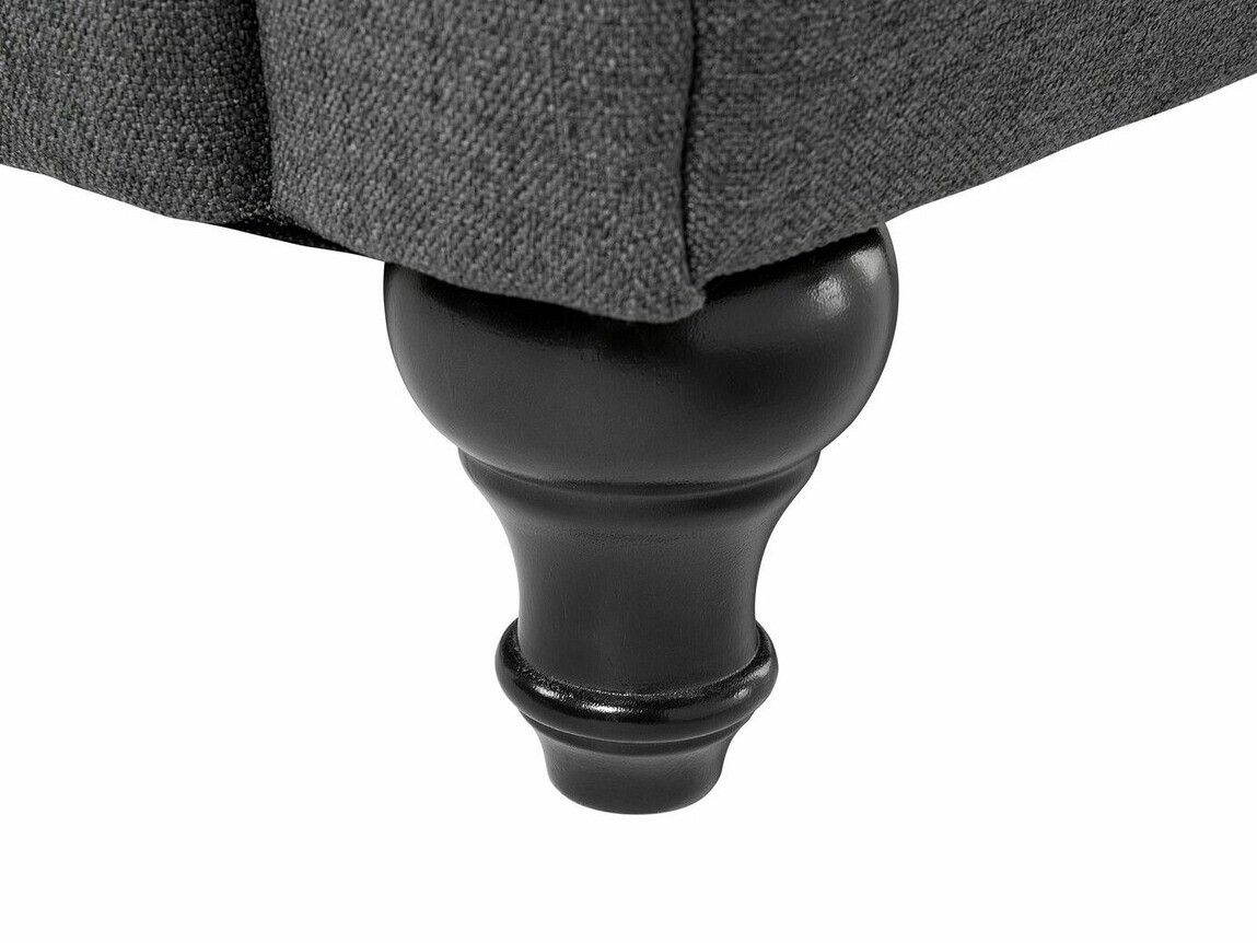 Česterfild sofa Cirdoro 100 (Sivo)