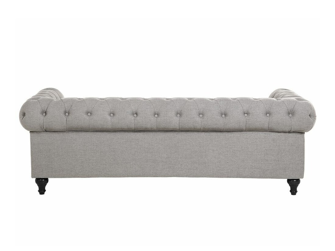 Česterfild sofa Cirdoro 100 (Svetloosiva)