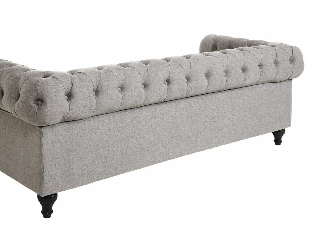 Česterfild sofa Cirdoro 100 (Svetloosiva)