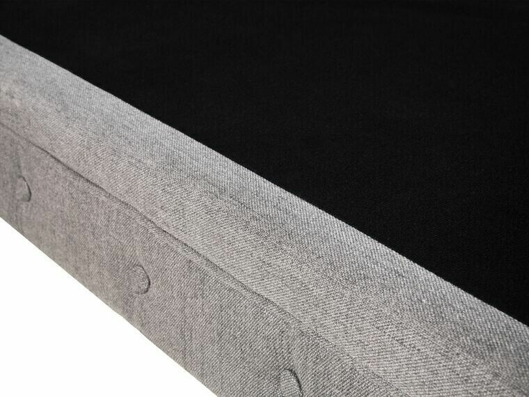 Česterfild sofa Cirdoro 100 (Svetloosiva)