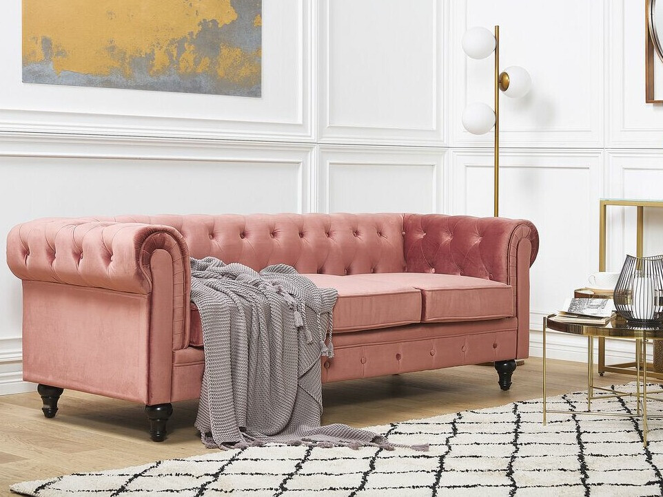 Česterfild sofa Cirdoro 101 (Ljubičasta)
