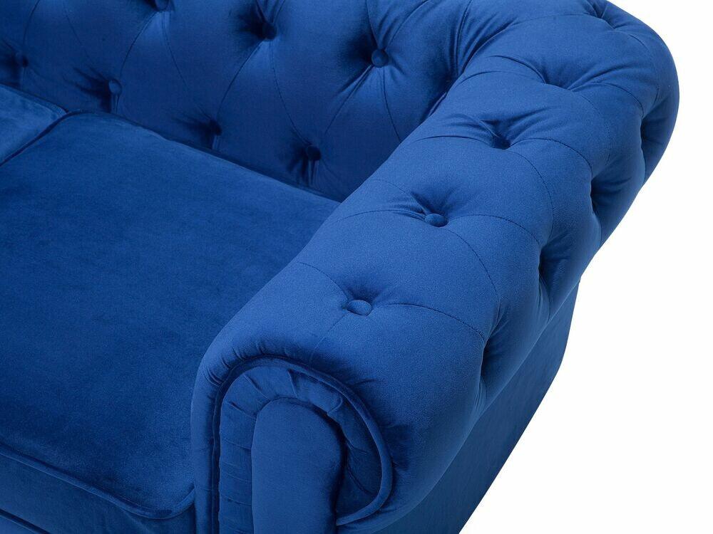 Česterfild sofa Cirdoro 101 (Plava)