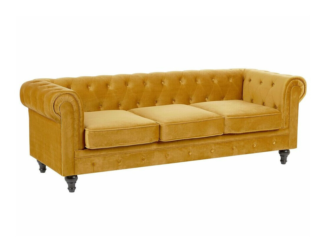 Česterfild sofa Cirdoro 101 (Žuta)