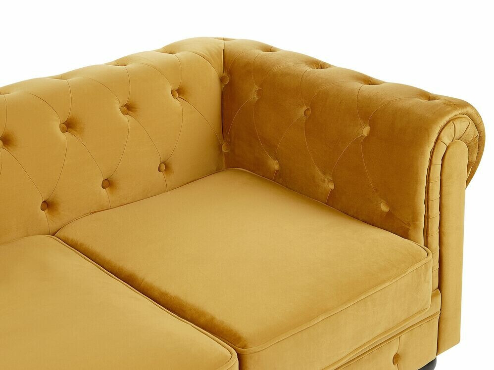 Česterfild sofa Cirdoro 101 (Žuta)