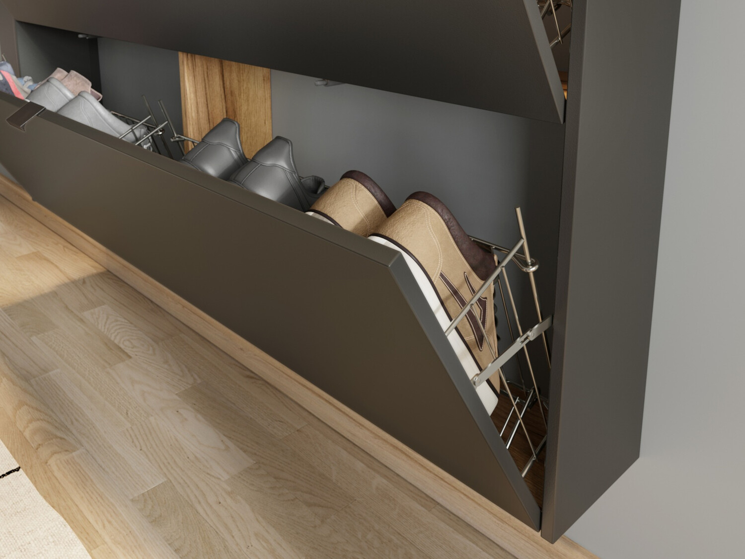 Cipelarnik Cirsale 108 (Grafit + Navarra hrast)