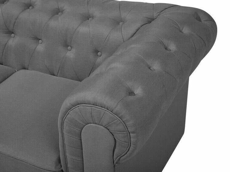 Česterfild sofa Cirdoro 104 (Sivo)