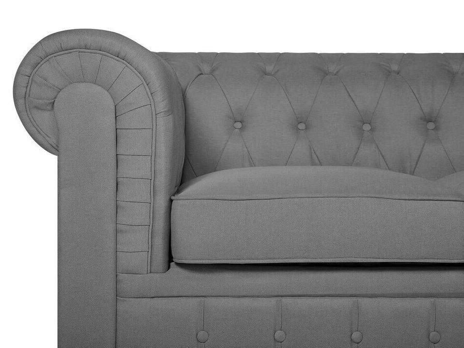 Česterfild sofa Cirdoro 104 (Sivo)