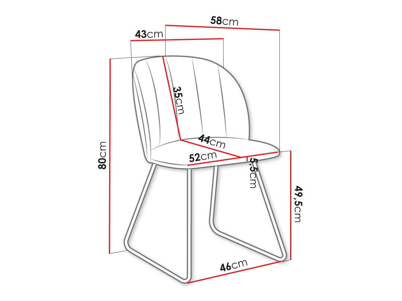 Stolica Comfivo 101 (Magic Velvet 2216)