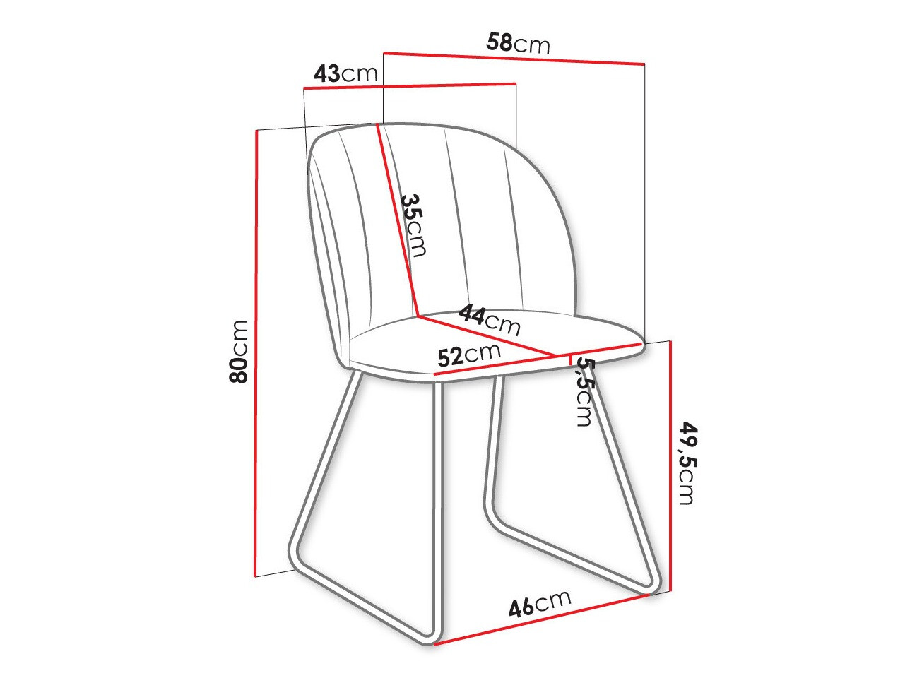Stolica Comfivo 101 (Magic Velvet 2217)
