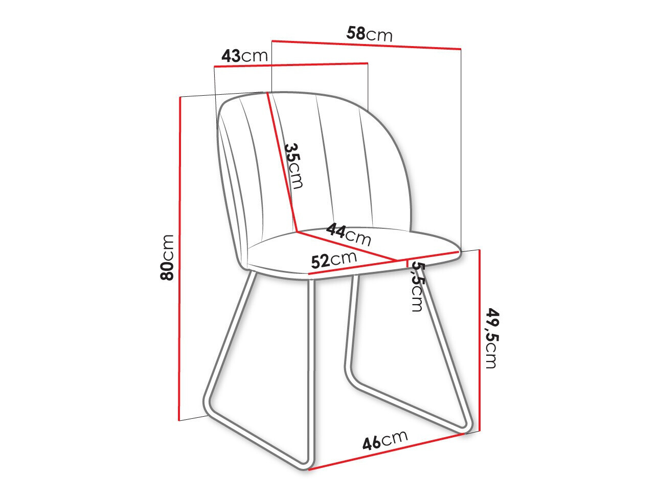 Stolica Comfivo 101 (Magic Velvet 2219)