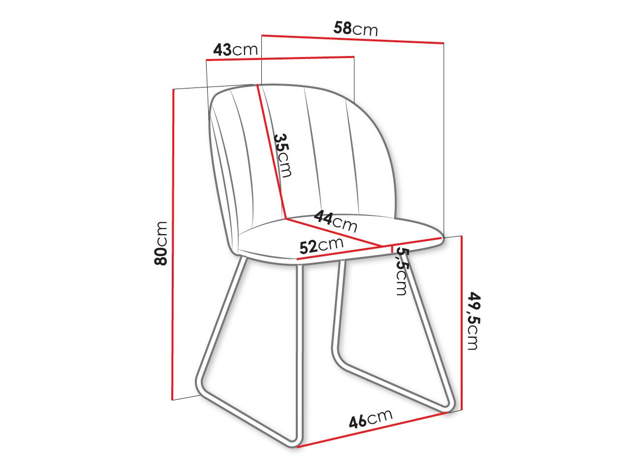 Stolica Comfivo Passer I (Magic Velvet 2250)