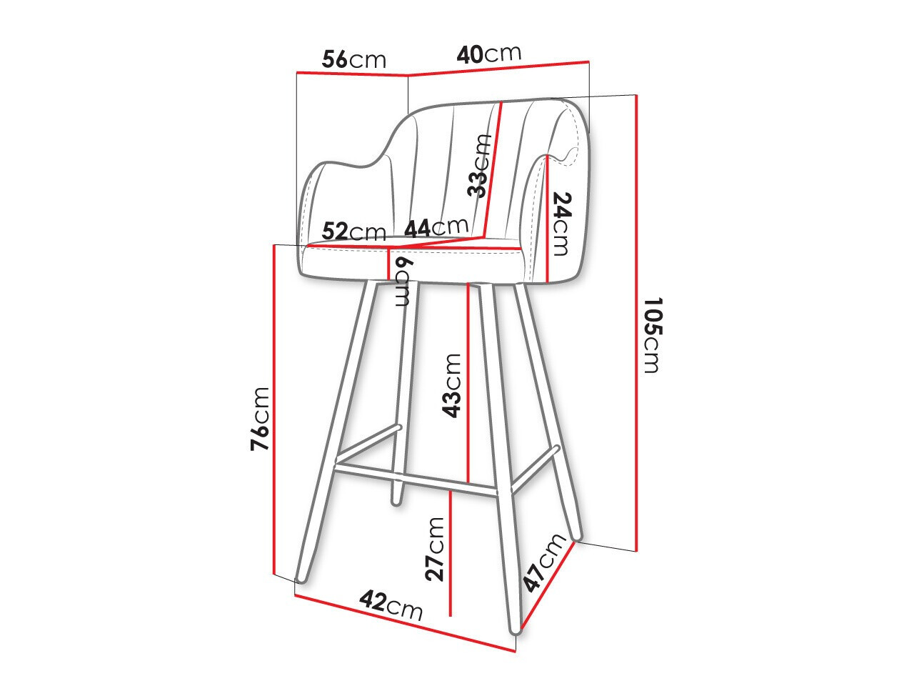 Barska stolica Comfivo 103 (Magic Velvet 2217)