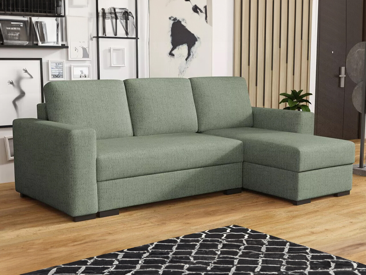 Ugaona sofa Columbus 187 (Neve 34)