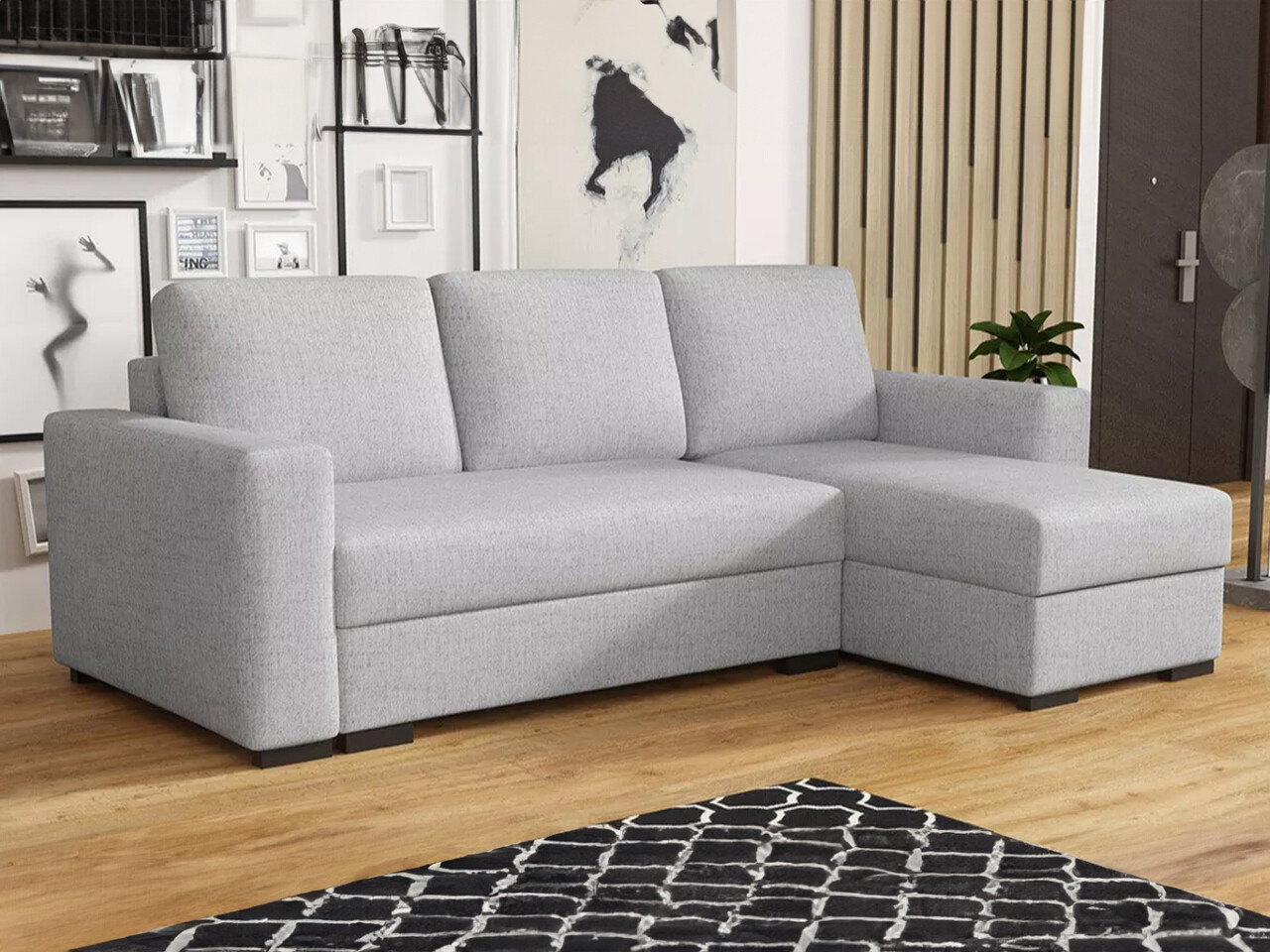 Ugaona sofa Columbus 187 (Neve 80)