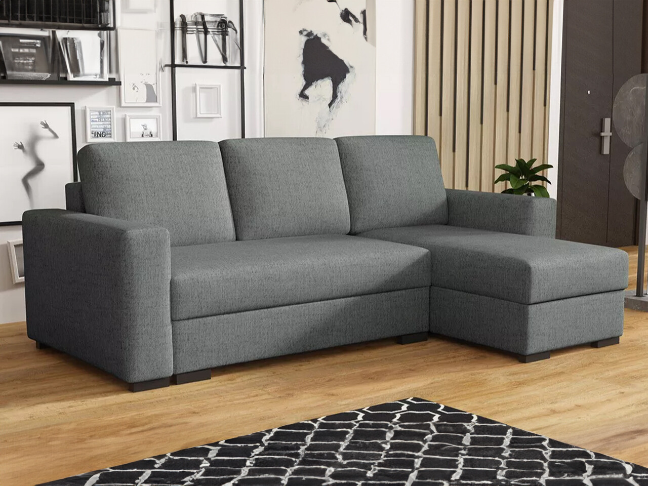 Ugaona sofa Columbus 187 (Neve 90)