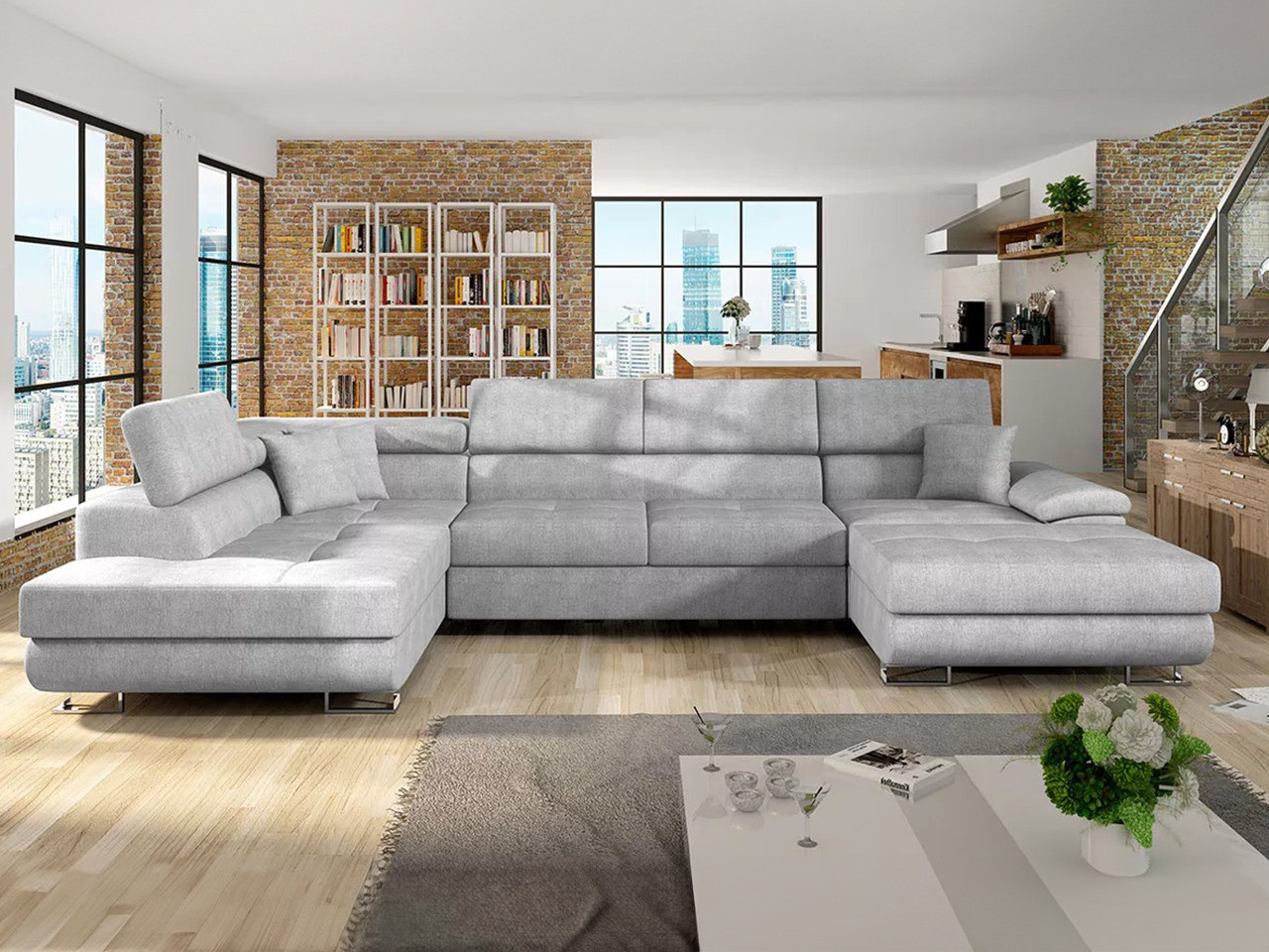 Ugaona sofa Comfivo 190 (Alfa 17)
