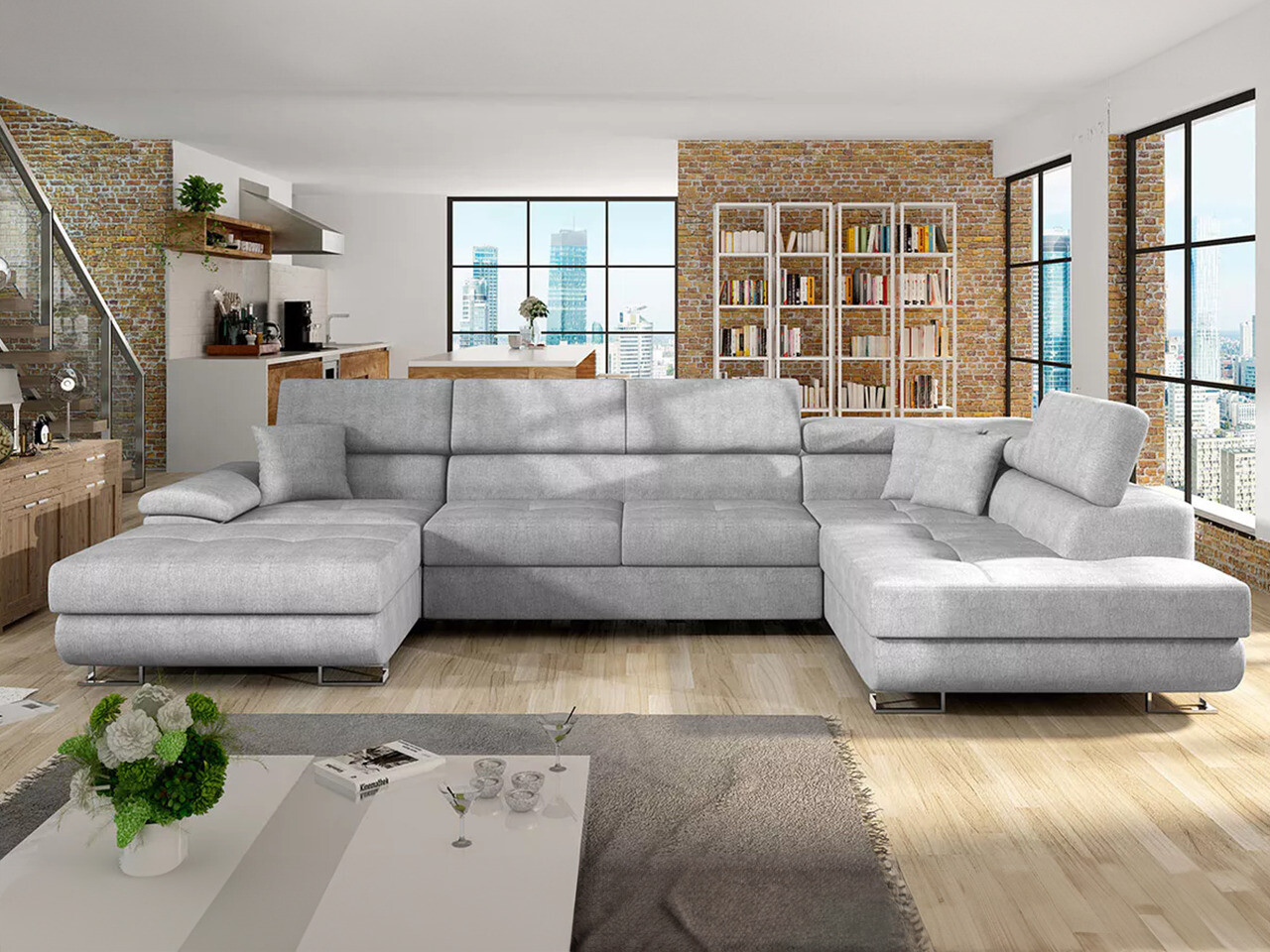 Ugaona sofa Comfivo 190 (Alfa 17)